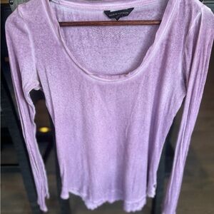 Rock & Republic Lilac Long Sleeve Blouse